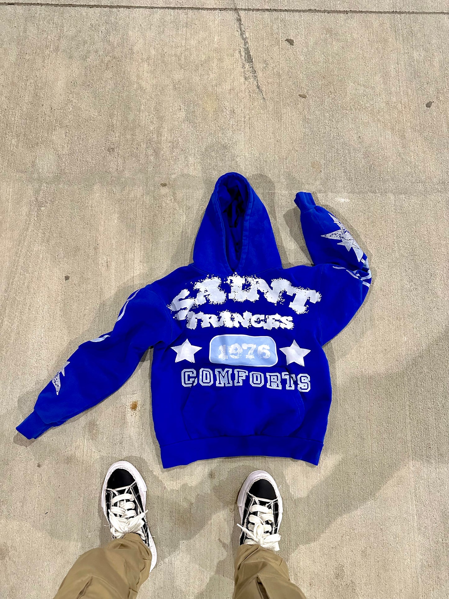 Blue “COMFORTS” Hoodie