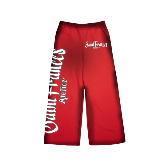 Red Essential Sweatpants